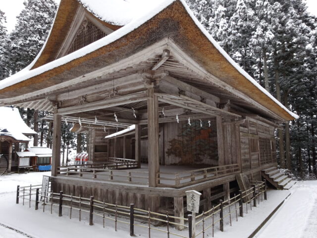 能楽殿の建物